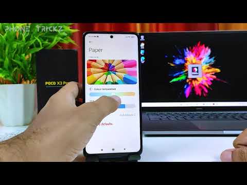 How to Set Night Mode or Eyecare Mode in Poco X3 pro
