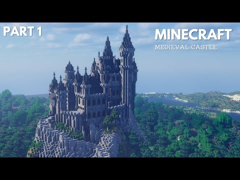 Minecraft: How to build a Medieval Castle | Minecraft Tutorial | Part 1