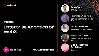 Enterprise Adoption of Web3 | Polkadot Decoded 2023<br/>July 7, 2023 (00:45:41) Enterprise Adoption of Web3 | Polkadot Decoded 2023<br/>July 7, 2023 (00:45:41)