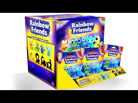 The LARGEST Rainbow Friends MYSTERY BOX Series 3! Official NEW Minifigures