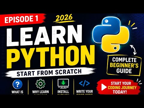 %f0%9f%94%b4python Tutorial In Telugu Install Python Vs Code Hello World Program