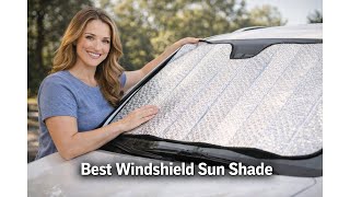 🚙 EJDRFN Windshield Sun Shade for Jeep Wrangler Review: Does It Provide Enough Shade? 🌞