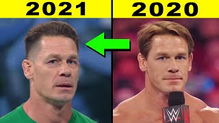 5 SADDEST WWE Transformations 2021 - John Cena New Look 2021