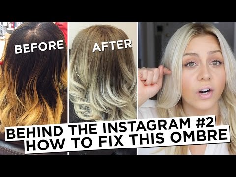 Behind the Instagram #2 - How to Fix Brassy Blonde...