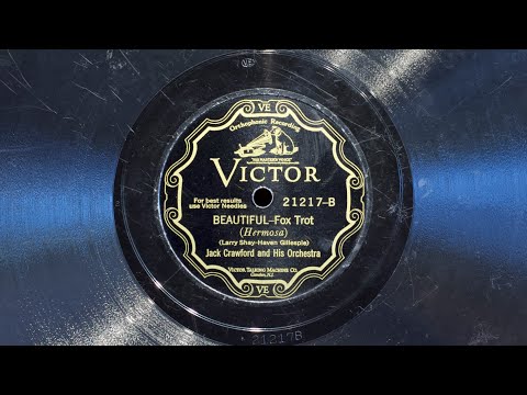 Beautiful • Jack Crawford and His Orchestra (EMG Mark Xb Oversize Gramophone)