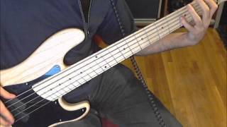 Bass cover : Demians - Temple (w/tab)