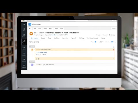 ManageEngine + Bright Pattern Service Management - Omnichannel Communication