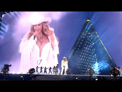 Beyonce - Intro & AMERIICAN REQUIEM - Cowboy Carter OPENING NIGHT / April 28, 2025