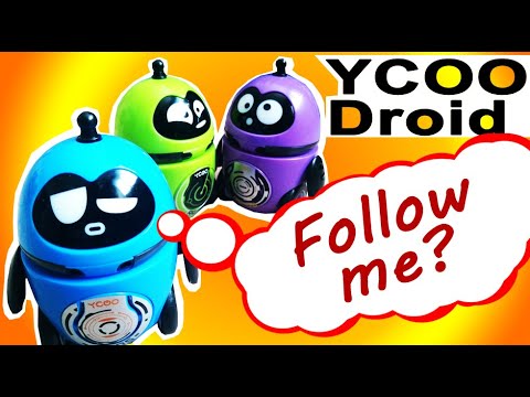 Дроиды Follow me - прикольные роботы от SilverLit / Droids Robots YCOO