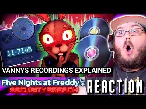 Vannys geheime Aufnahmen erklärt (Five Nights at Freddy's: Sicherheitsverletzung – GEHEIMNISSE) R...