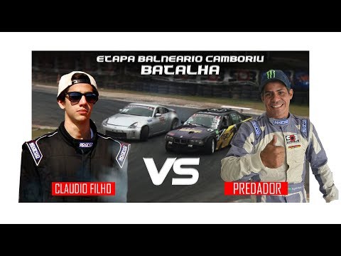 3ª Etapa Super Drift Brasil - TOP 16 - Claudio Filho x Predador