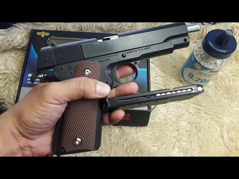 Makatotohanang laruang baril - Realistic Colt M1911 toy gun - Airsoft Gun- mukhang mahal ang bili ko