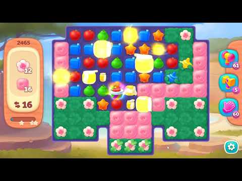 Wildscapes level 2465 🐼 Playrix 👋😘✌️ HD