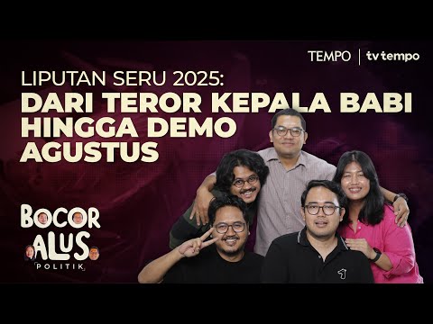 Cara Tempo Menghadapi Teror Kepala Babi dan Membongkar Skandal MBG Sampai Demo Agustus | BAP