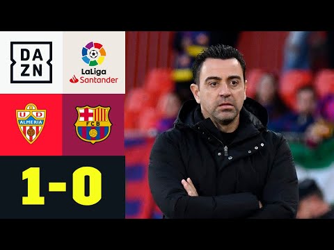 Zweite Liganiederlage! Barca stolpert in Almeria: Almeria - FC Barcelona | LaLiga | DAZN Highlights