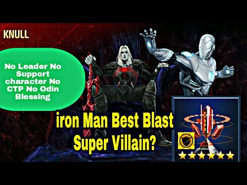 Superior Iron Man Uniform Review | Knull Solo With Obelisk - Marvel Future Fight