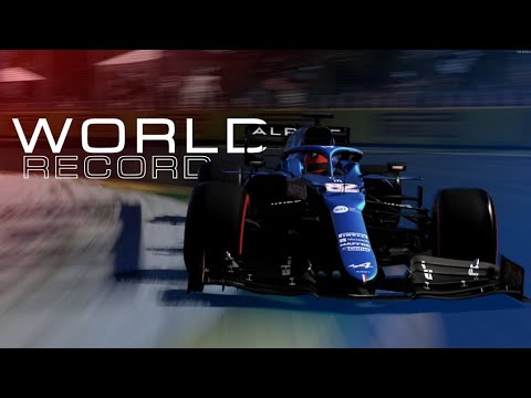 F1 2021 AUSTRALIA HOTLAP + SETUP - WORLD RECORD PC