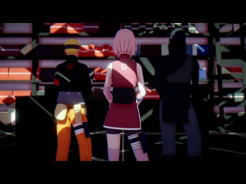 【Naruto MMD/2K/60FPS】 LISA (BLACKPINK) - Señorita - Naruto*Sakura*Sasuke【Motion DL Link】