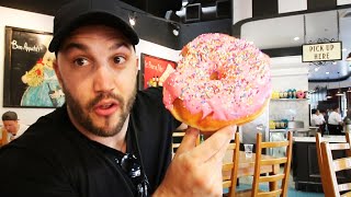 I eat a xxl donuts in universal studio hollywood 