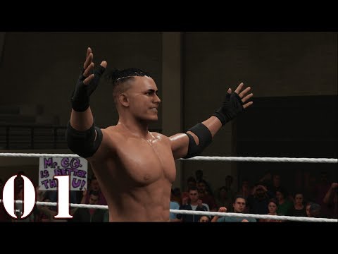 WWE 2K19 My Career  PS4 Gameplay Walkthrough [Part 1] - BCW's Finest Damian Wolfe!