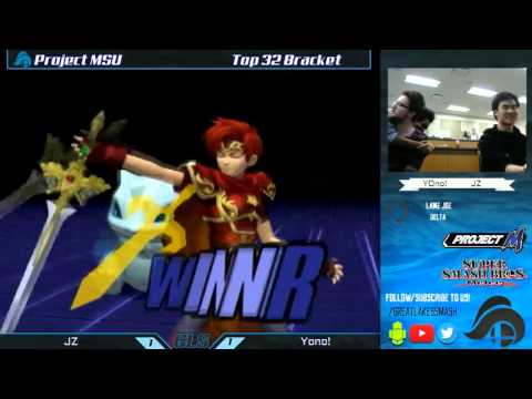 Project MSU Top 32 - Yono (Roy) vs. JZ (Ivysaur)