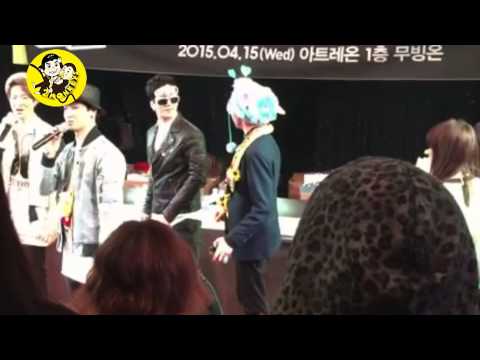 CUT [ #JACKBAM MOMENT ] 150415 GOT7 DREAMKNIGHT FAN SIGN