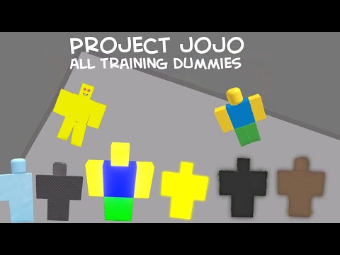 Project Jojo All Training Dummies