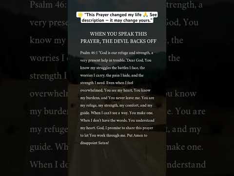 Powerful Financial Prayer 🙏 Break Free from Debt & Lack | Psalm 46:1