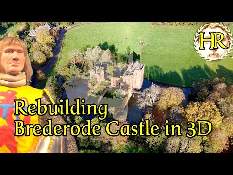 The hidden secrets of Brederode Castle (Santpoort, the Netherlands)