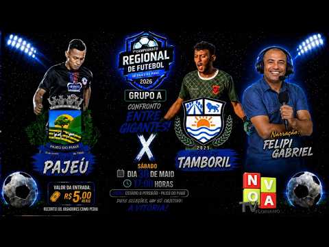 ABERTURA - Regional de Pajeú do PI - Seleção de Pajeú x Seleção de Tamboril - AO VIVO