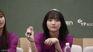 160612 오마이걸(OH MY GIRL) 비니-stupid in love/코엑스 팬사인회