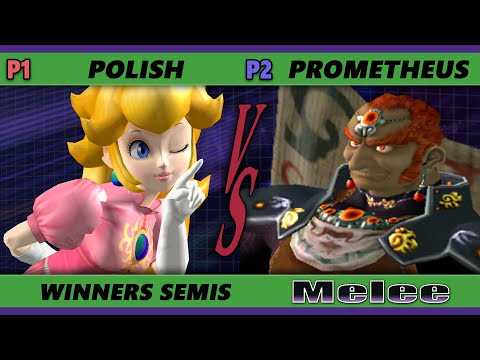 S@X 433 Winners Semis - Polish (Peach) Vs. Prometheus (Ganondorf) Smash Melee - SSBM