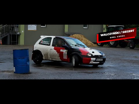 Szombierki Rally Cup 2021 - Runda 1 - Krzysztof Walczyńśki / Adrian Siegert - Opel Corsa
