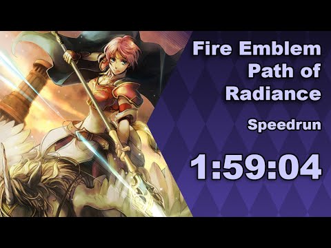 Fire Emble: Path of Radiance Speedrun in 1:59:04