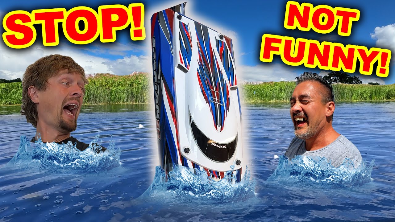 New RC boat can do crazy STUNTS