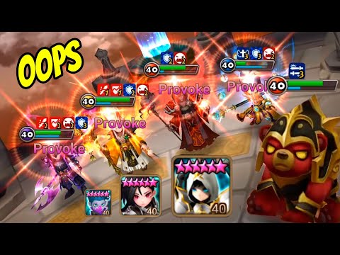 COUNTERATTACK Your Opponents. Ursha, Artamiel, Leona in Summoners War