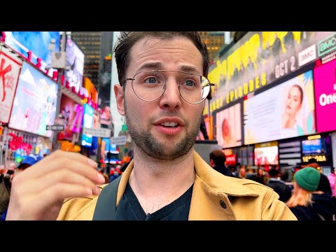 I Survived 24 Hours in Times Square NYC