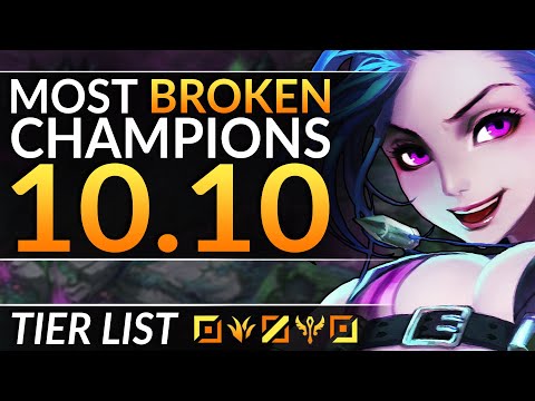 BROKEN Champions You MUST ABUSE - Patch 10.10 TIER LIST Meta Tips - League of Legends Pro Guide