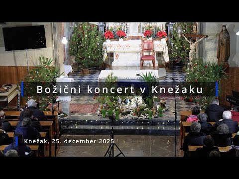 Božični koncert v Knežaku, december 2025