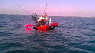 preview picture of video 'Pesca en kayak, Jurel en San Blas, Nayarit, Mexico'