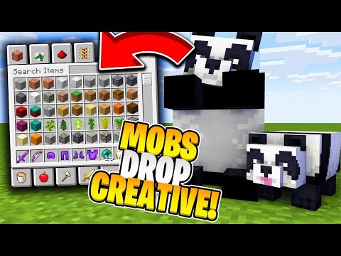 Mobs Drop Creative Mode?!