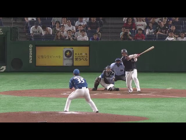 【9回表】マリーンズ・細川 2年ぶりの打点は貴重なタイムリーヒット!! 2019/8/13 F-M