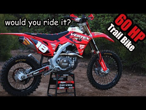 Honda CRF450R Trail Build - Fire Breathing Machine