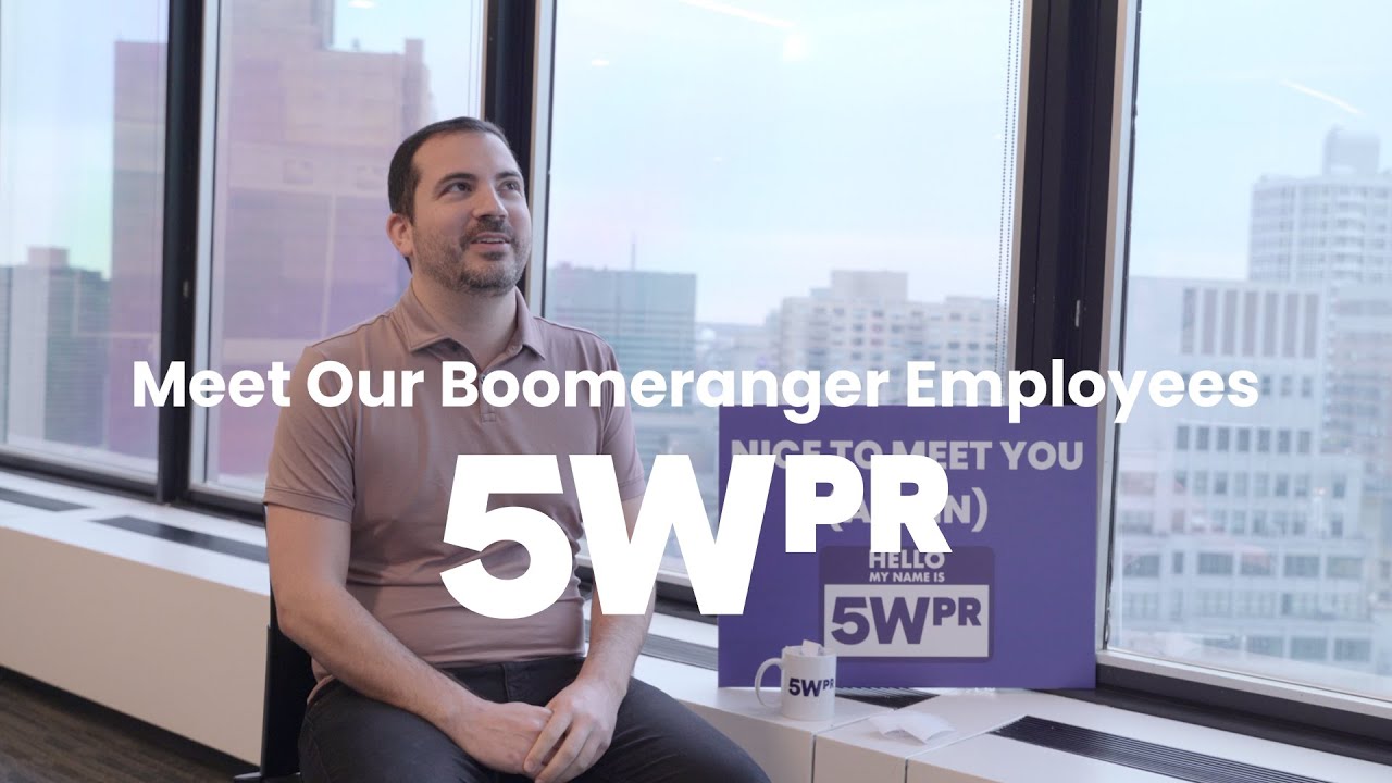 Meet Our 5WPR Boomerang Employees