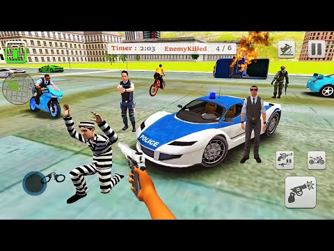 Police Crime Simulator - Police Car Driving (by Game Tap) Android Gameplay
