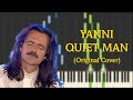 YANNI - QUIET MAN (ORIGINAL COVER) - REAL GRAND PIANO - HD/HQ - SYNTHESIA