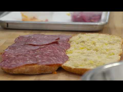 PRAGER BROTHERS SALAMI SANDWICH