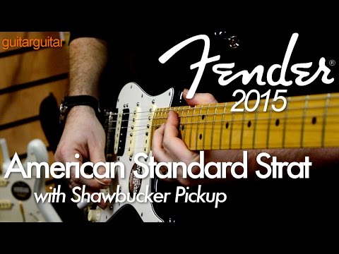 Fender 2015 - American Standard Stratocaster with Shawbucker