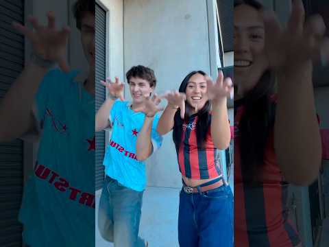 DAME UN GRRR VIRAL TIKTOK DANCE ❤️‍🔥 | Cadel and Mia 🔥 #shorts #trending