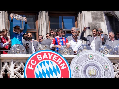 Die Meisterfeier am Marienplatz 🏆